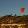 Parapente au dessus de Port Mahon